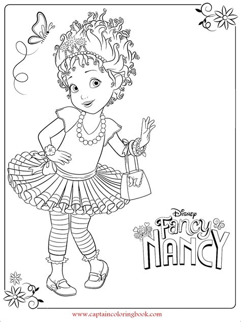 Fancy nancy coloring pages - Download and print free Nancy in Pajamas Coloring Page. Fancy Nancy coloring pages are a fun way for kids of all ages, adults to develop creativity, concentration, fine motor skills, and color recognition. Self-reliance and perseverance to complete any job. Have fun! 